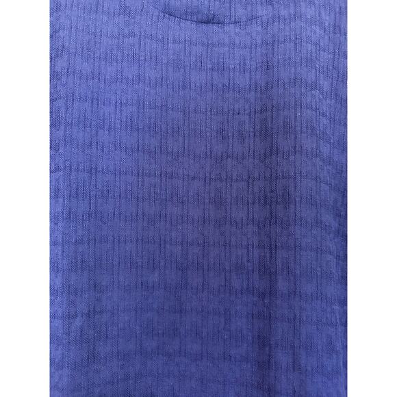 NWT Soft Surroundings Size Medium Remi Linen Blend Gauze Shift Dress Textured - Picture 2 of 14